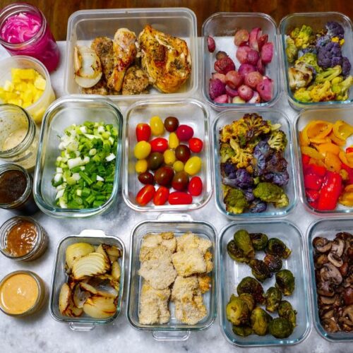 Mix & Match Meal Prep for Healthy Dinners All Week 1
