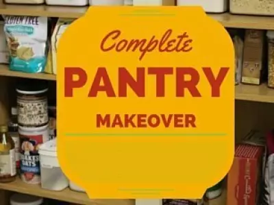 Pantry Makeover...ditch the sugar! 1