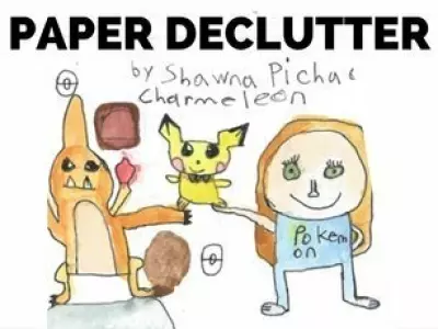 KonMari Method Paper Decluttering 2