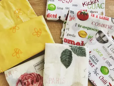 DIY Beeswax Wrap - Go Green Project to replace plastic wrap 2