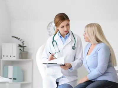 doctor advising patient 
